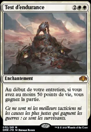 Test d'endurance