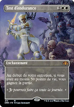 Test d'endurance