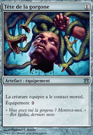 Tête de la gorgone
