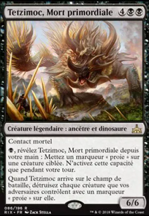 Tetzimoc, Mort primordiale