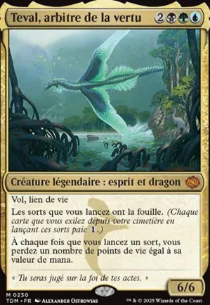 Teval, arbitre de la vertu