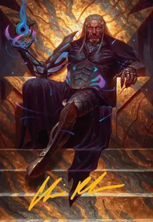 Tezzeret, capitaine cruel - Illustration