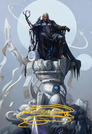 Tezzeret, capitaine cruel - Illustration