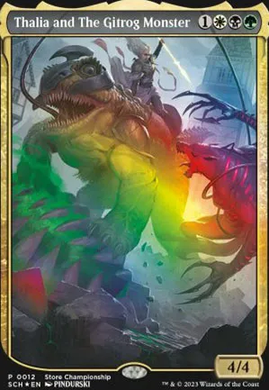 Thalia et le monstre de Gitrog
