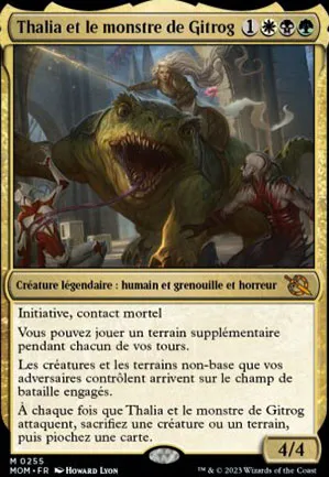 Thalia et le monstre de Gitrog