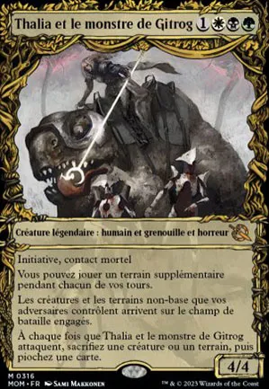 Thalia et le monstre de Gitrog