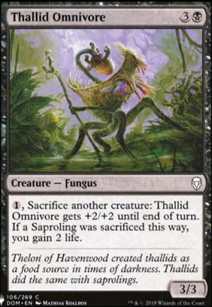 Thallidé omnivore