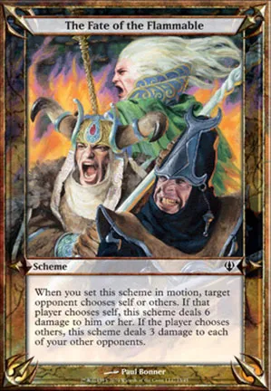 The Fate of the Flammable