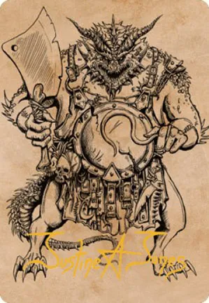 Thrakkus le boucher - Illustration