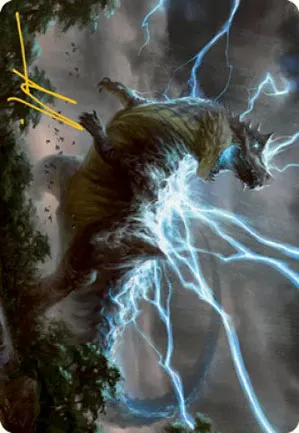 Thrasta, rugissement de la tempête – Illustration