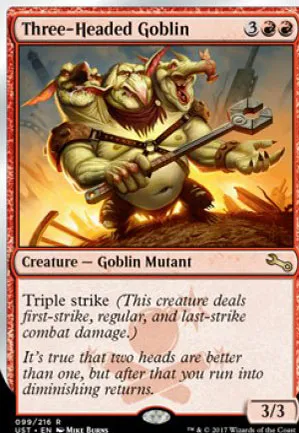 Three-Headed Goblin