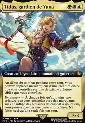 Tidus, gardien de Yuna
