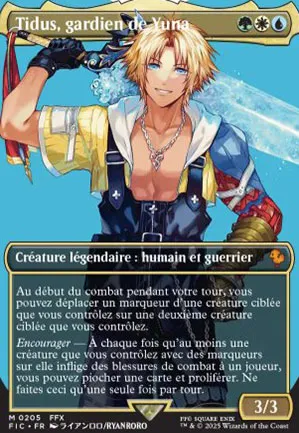 Tidus, gardien de Yuna