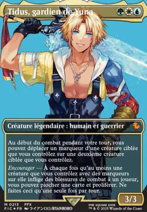 Tidus, gardien de Yuna