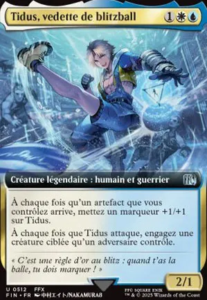Tidus, vedette de blitzball