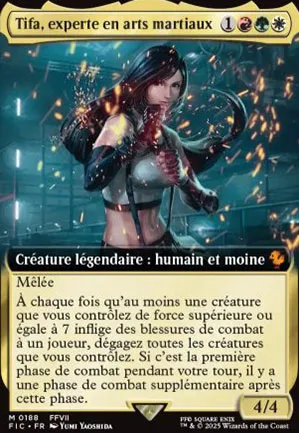 Tifa, experte en arts martiaux