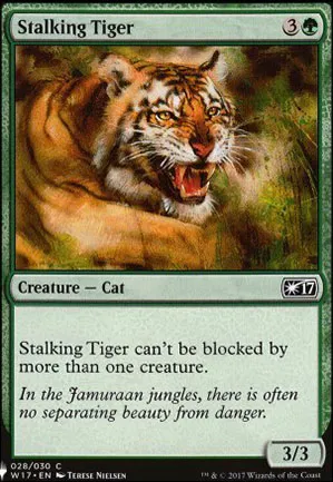 Tigre en chasse