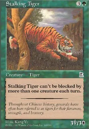 Tigre en chasse