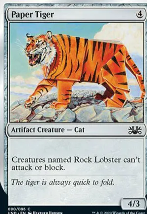 Tigre en papier