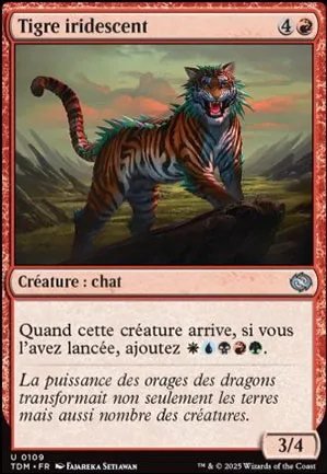Tigre iridescent