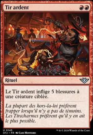 Tir ardent