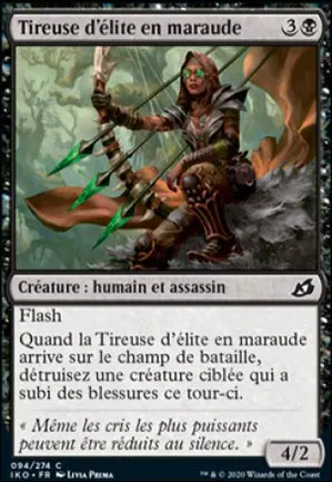 Tireuse d'élite en maraude
