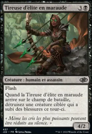 Tireuse d'élite en maraude