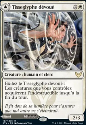 Tisseglyphe dévoué // Vanité mortelle