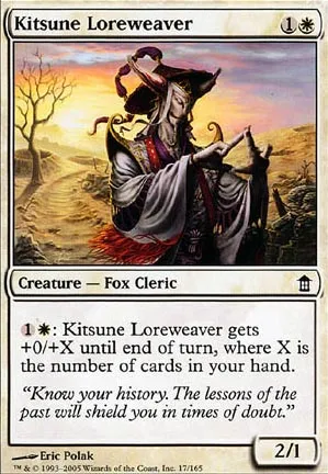 Tisseur de légendes kitsune