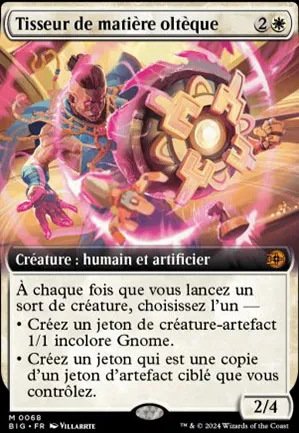 Tisseur de matière oltèque