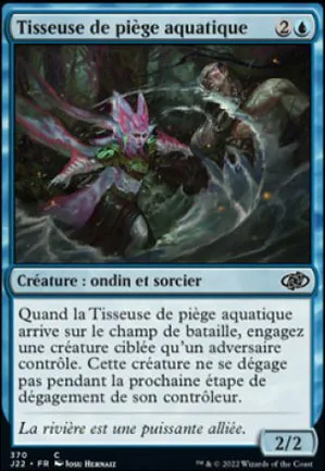 Tisseuse de piège aquatique
