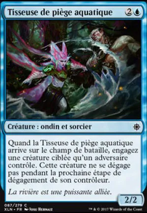Tisseuse de piège aquatique