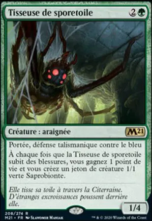 Tisseuse de sporetoile