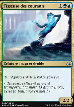 Tisseuse des courants
