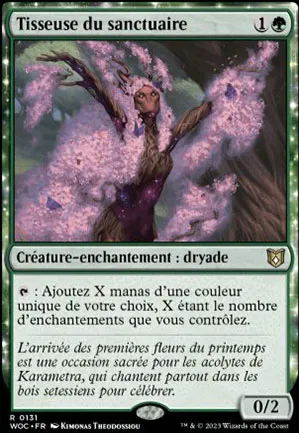 Tisseuse du sanctuaire