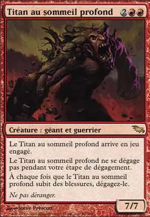 Titan au sommeil profond