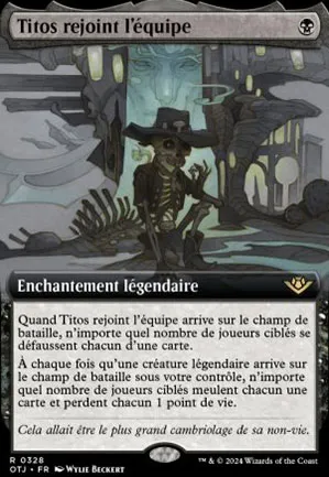 Titos rejoint l'équipe