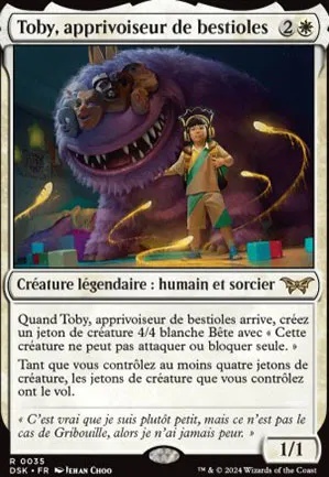 Toby, apprivoiseur de bestioles