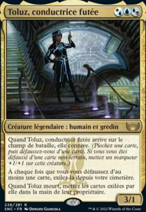 Toluz, conductrice futée