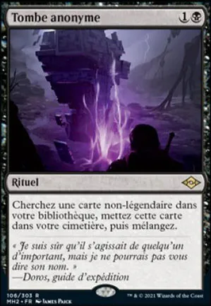 Tombe anonyme