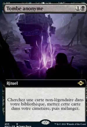 Tombe anonyme