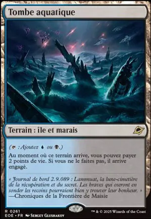 Tombe aquatique