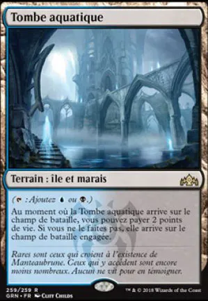 Tombe aquatique