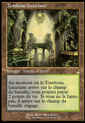 Tombeau luxuriant