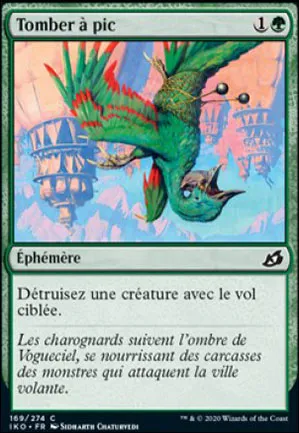 Tomber à pic
