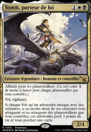 Tomik, porteur de loi