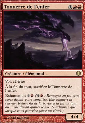 Tonnerre de l'enfer