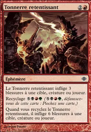 Tonnerre retentissant