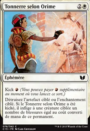 Tonnerre selon Orime