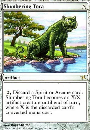 Tora endormi